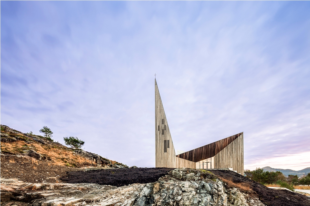 外觀／挪威木板教堂／Knarvik Kyrkja／挪威
