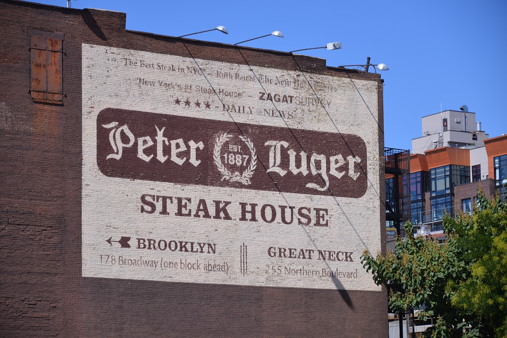 紐約／米其林餐廳／Peter Luger Steak House／百年老店／牛排館