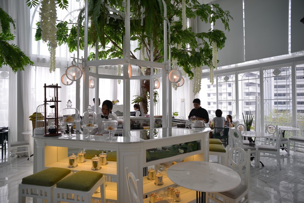 Organika Café & Restaurant／玻璃屋／空中花園／香氛／曼谷／泰國