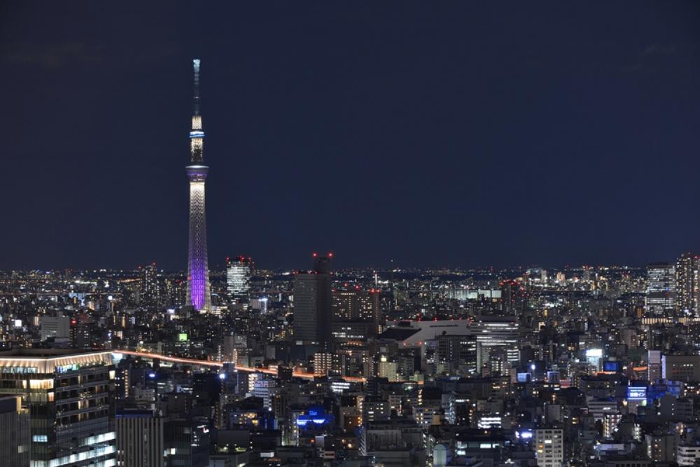 夜景／晴空塔／東京／日本