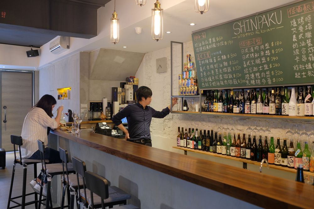 內部空間／心白 Shinpaku bistro&bar／BAR／日本酒／台北／台灣