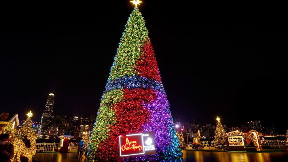 聖誕樹／西九文化區／香港