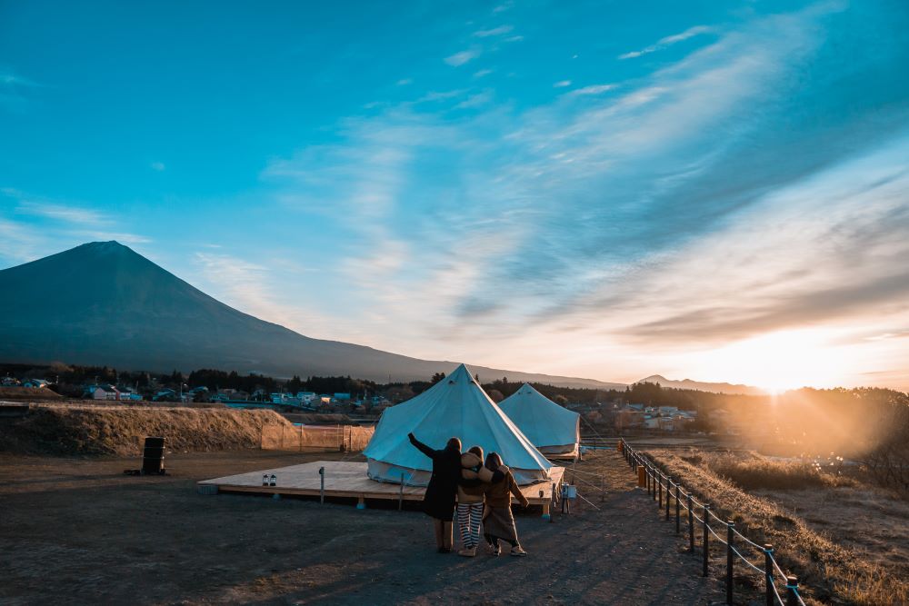 豪華帳棚／Mt. Fuji Satoyama Vacation／日本