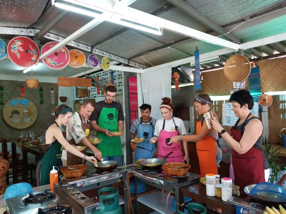 泰式烹飪課程和市場之旅／清邁／泰國